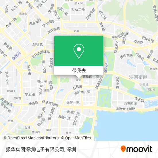 振华集团深圳电子有限公司地图