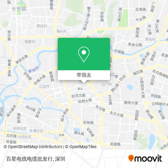 百星电线电缆批发行地图