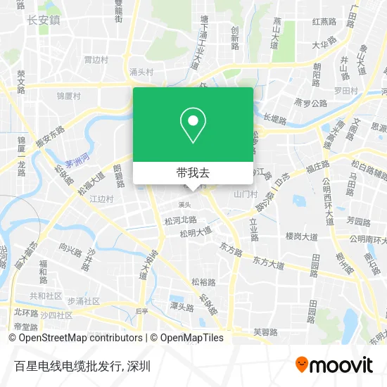百星电线电缆批发行地图