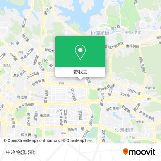 中冷物流地图