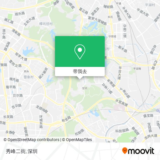 秀峰二街地图