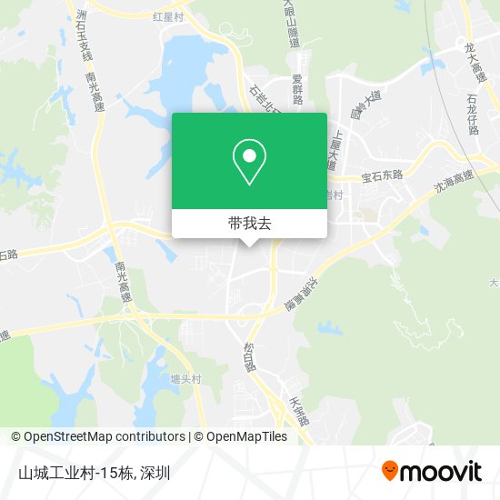 山城工业村-15栋地图