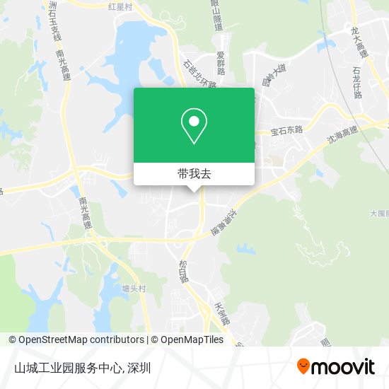 山城工业园服务中心地图