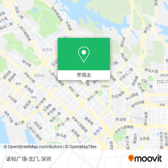 诺铂广场-北门地图