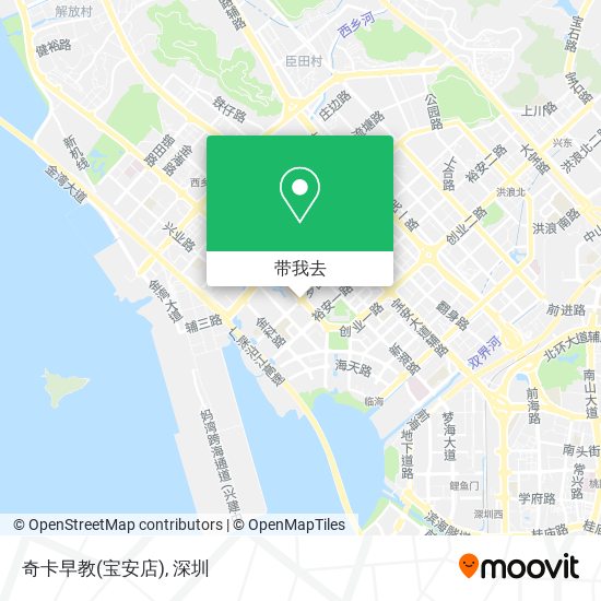 奇卡早教(宝安店)地图