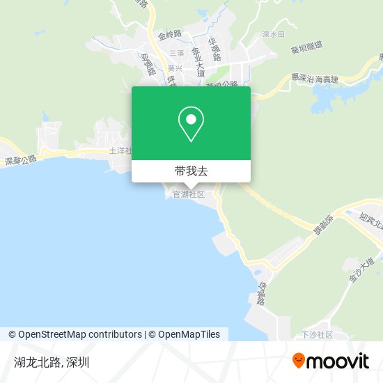 湖龙北路地图