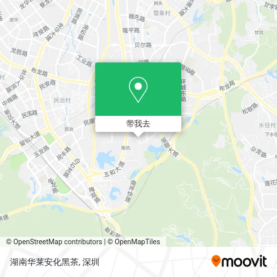 湖南华莱安化黑茶地图