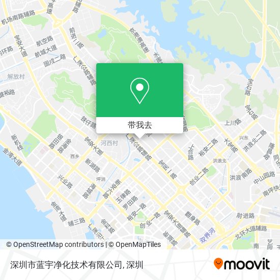 深圳市蓝宇净化技术有限公司地图