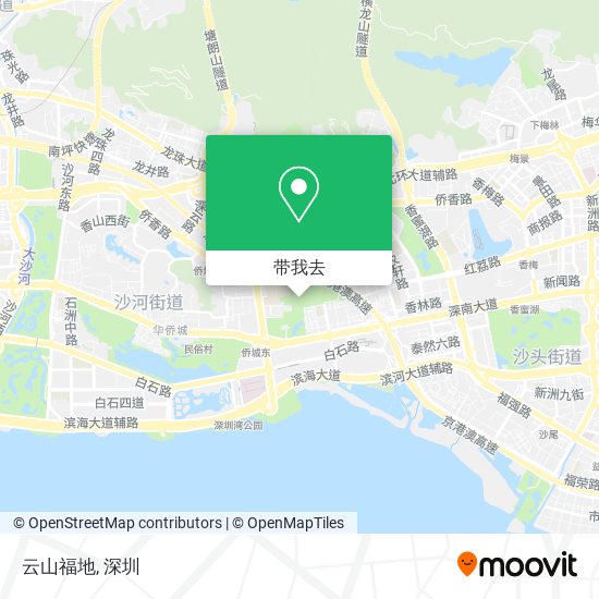 云山福地地图
