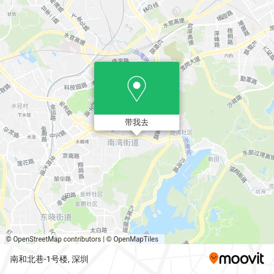 南和北巷-1号楼地图