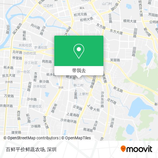 百鲜平价鲜蔬农场地图