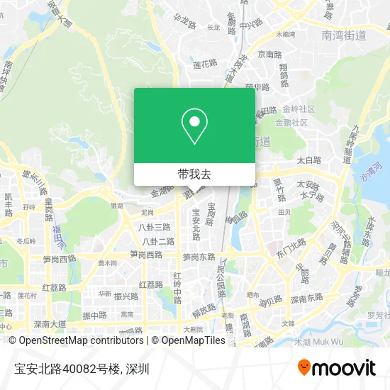 宝安北路40082号楼地图
