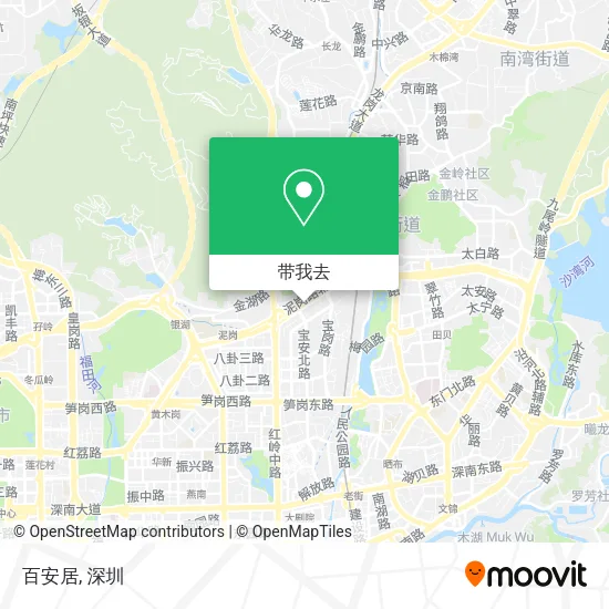 百安居地图