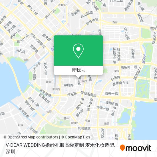 V-DEAR WEDDING婚纱礼服高级定制·麦禾化妆造型地图