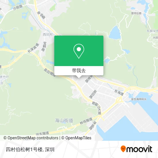 四村伯松树1号楼地图