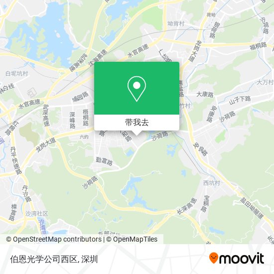 伯恩光学公司西区地图