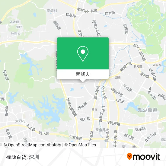 福源百货地图