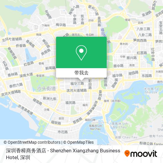 深圳香樟商务酒店 - Shenzhen Xiangzhang Business Hotel地图