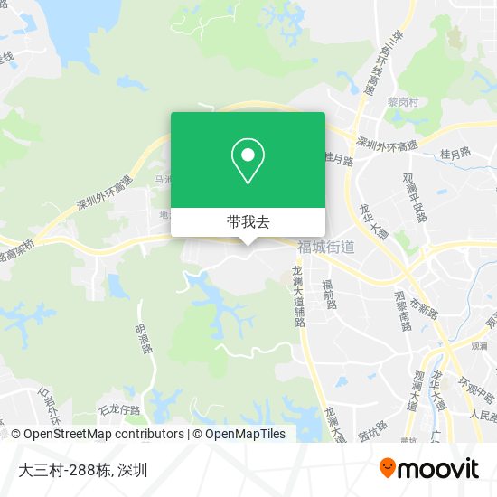大三村-288栋地图