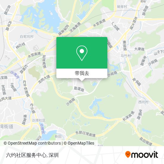 六约社区服务中心地图