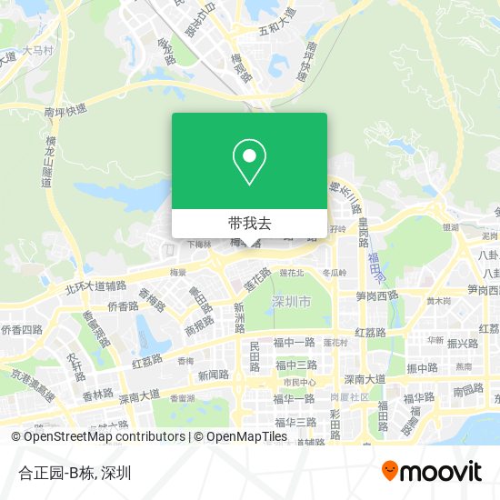 合正园-B栋地图