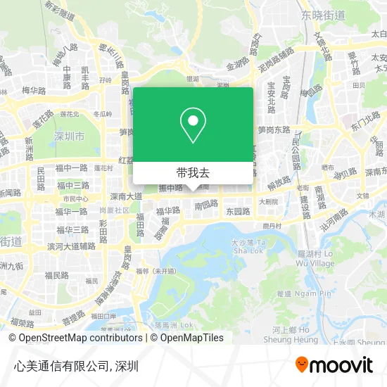 心美通信有限公司地图