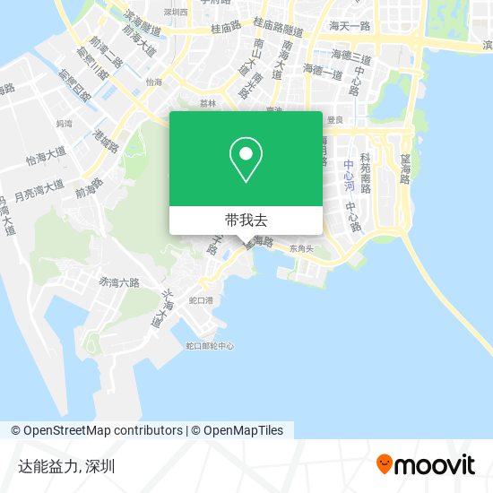 达能益力地图