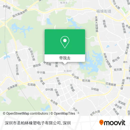 深圳市圣柏林橡塑电子有限公司地图