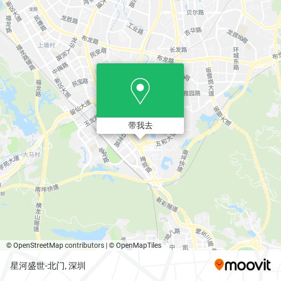 星河盛世-北门地图