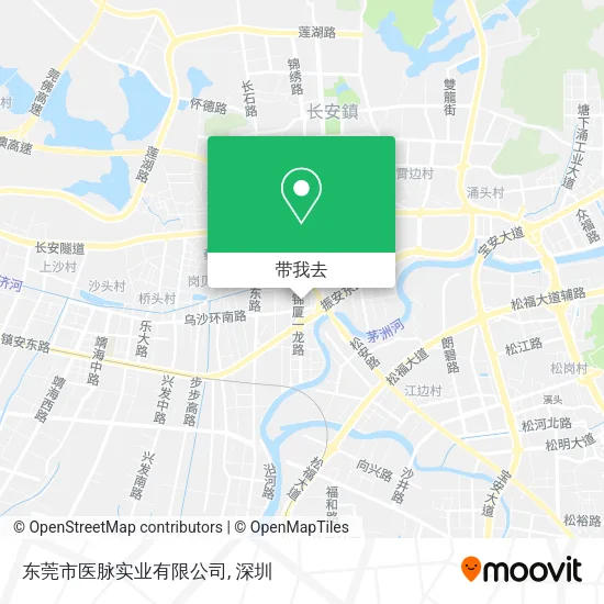 东莞市医脉实业有限公司地图