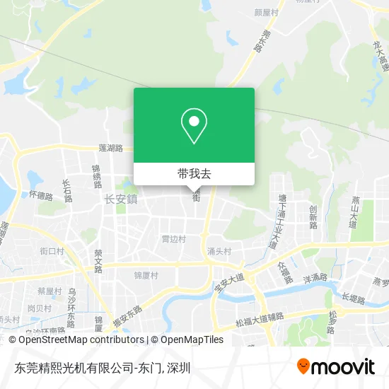 东莞精熙光机有限公司-东门地图