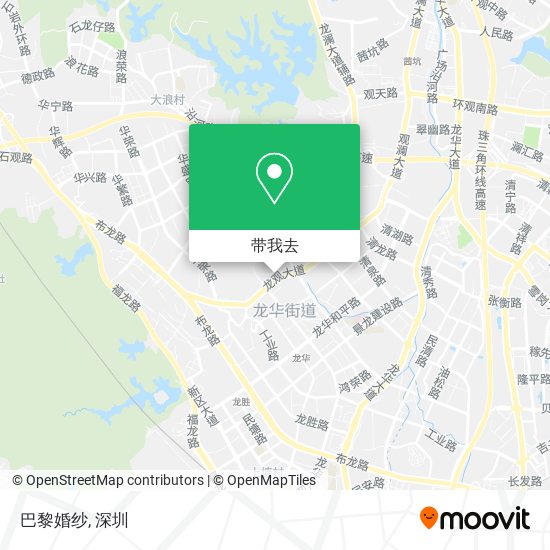 巴黎婚纱地图