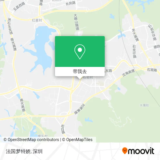 法国梦特娇地图