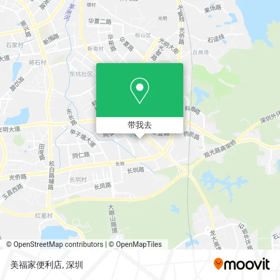美福家便利店地图