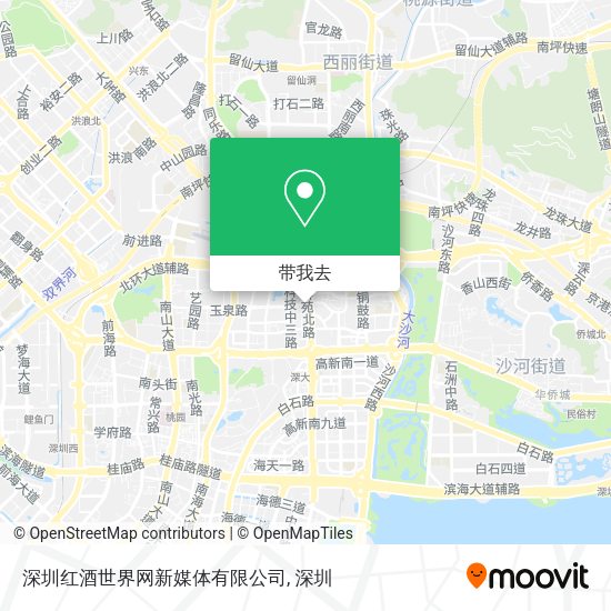 深圳红酒世界网新媒体有限公司地图