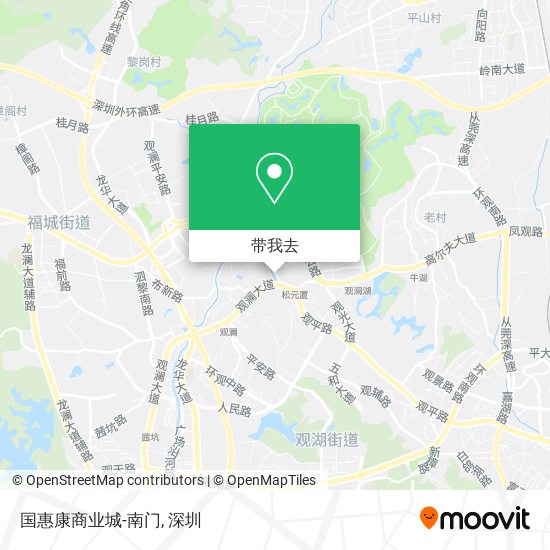 国惠康商业城-南门地图