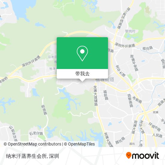 纳米汗蒸养生会所地图