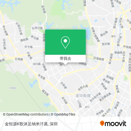 金恒源K歌沐足纳米汗蒸地图