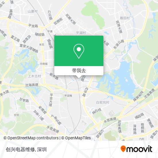 创兴电器维修地图