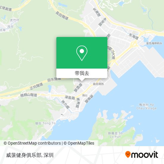 威蒎健身俱乐部地图