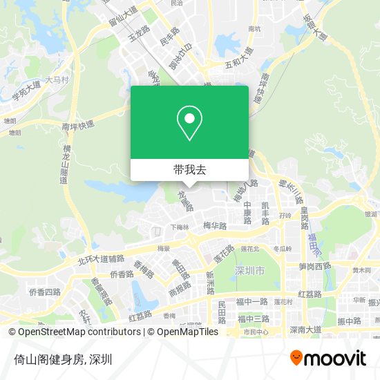 倚山阁健身房地图