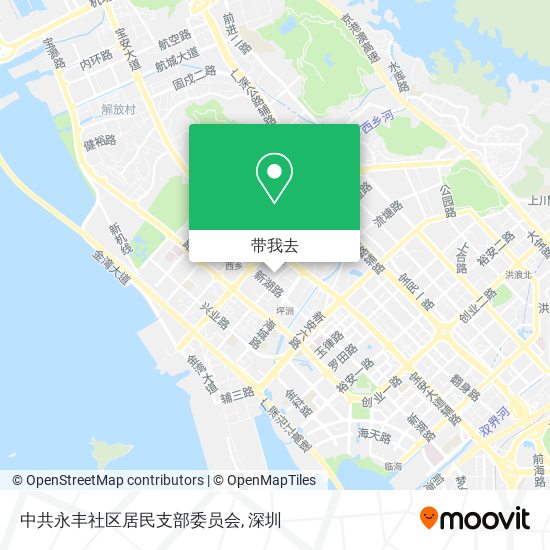 中共永丰社区居民支部委员会地图