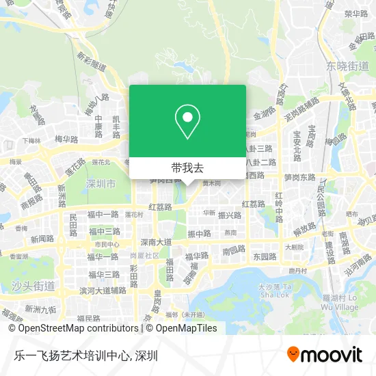 乐一飞扬艺术培训中心地图