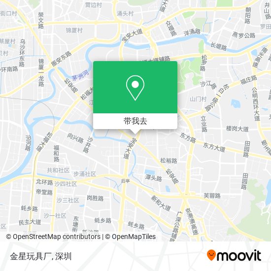 金星玩具厂地图