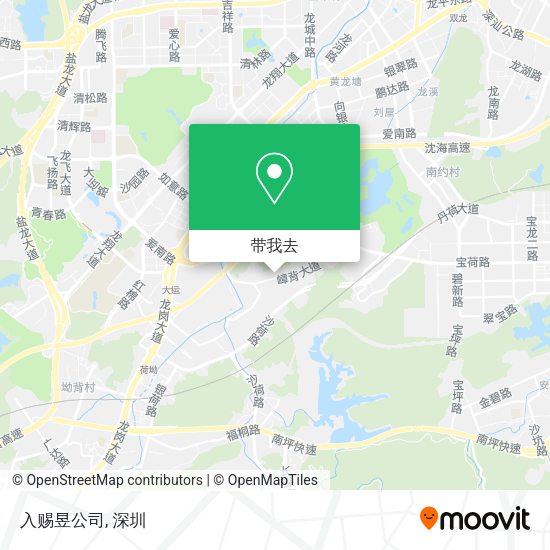 入赐昱公司地图