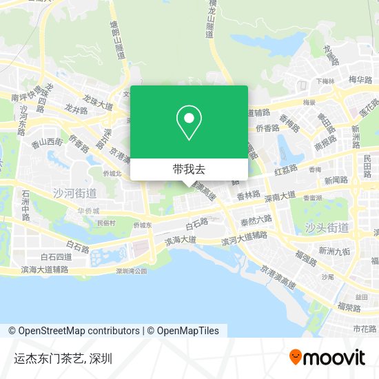 运杰东门茶艺地图