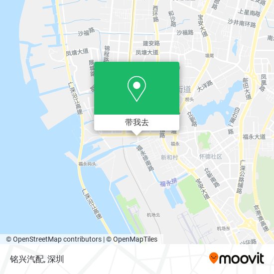 铭兴汽配地图