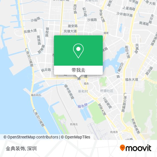 金典装饰地图