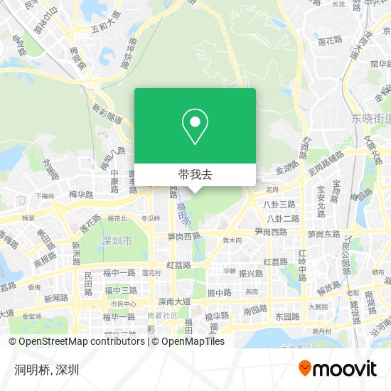 洞明桥地图