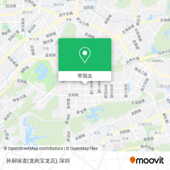 孙厨味道(龙岗宝龙店)地图